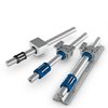 Ewellix Linear Bearing Unit with 2 Seals, Self Aligning, Adjustable, Closed, Relubricatable, 30mm I.D. LUCE 30 D-2LS